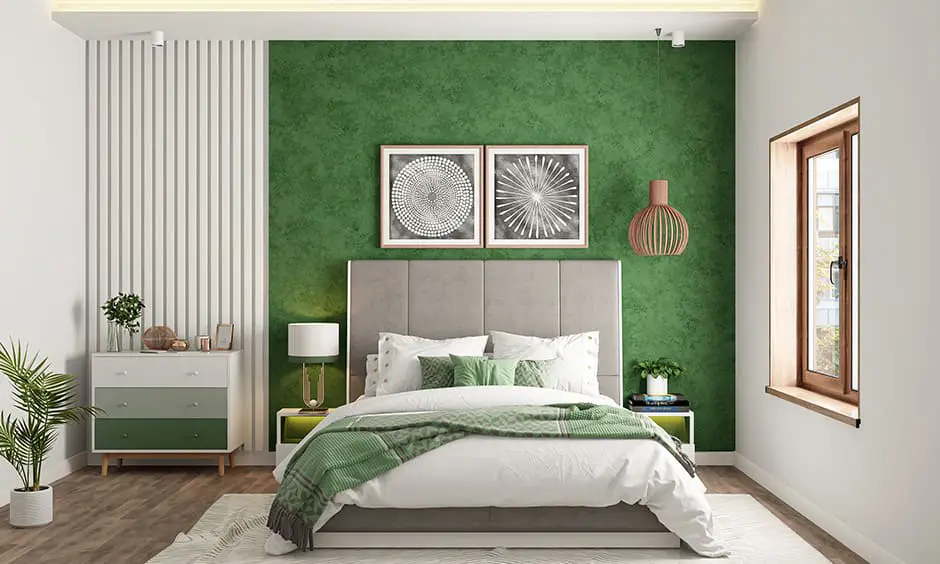 Transform Your Bedroom with a Green Accent Wall A Complete Guide
