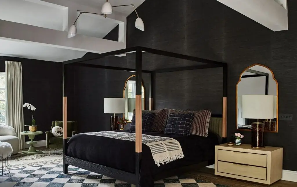 Black Bedrooms How to Balance Darkness with Light for Perfect Ambiance