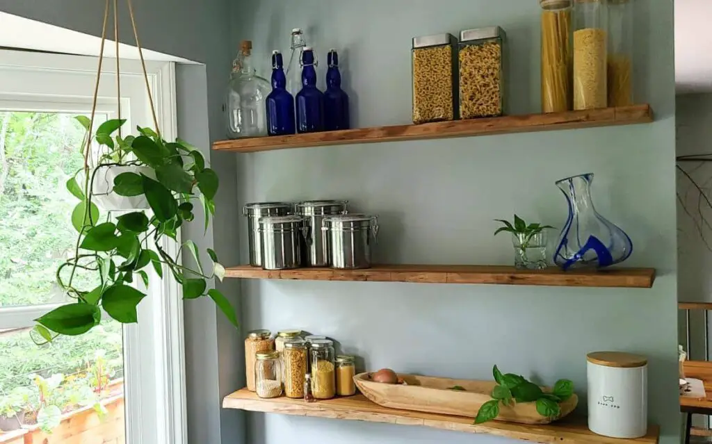 DIY Kitchen Floating Shelves Easy and Affordable Solutions