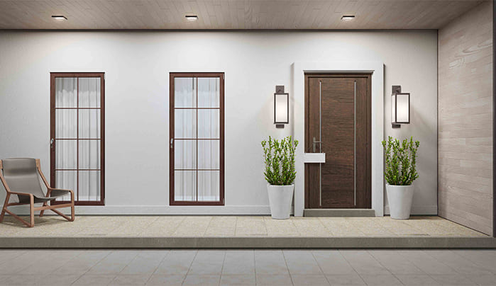 The Impact of Wooden Door Designs on Home Security