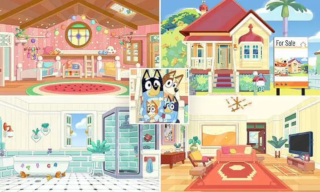 Bluey's Real Estate Adventure A Look at Their Home Listing