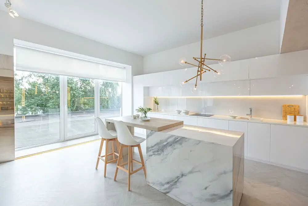 Transform Your Home with a Stunning Gold and White Kitchen