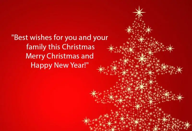 Warm Wishes for a Merry Christmas to You and Your Family