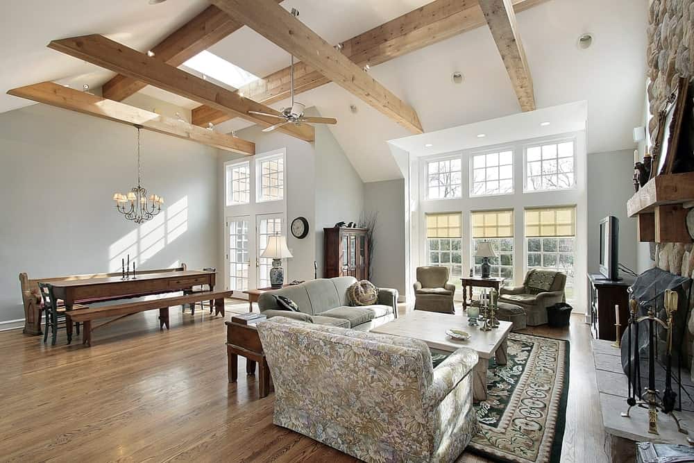 Exposed Beam Ceiling: A Timeless Design Feature for Your Home"